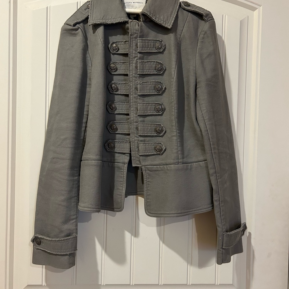 Women’s hip military style jacket